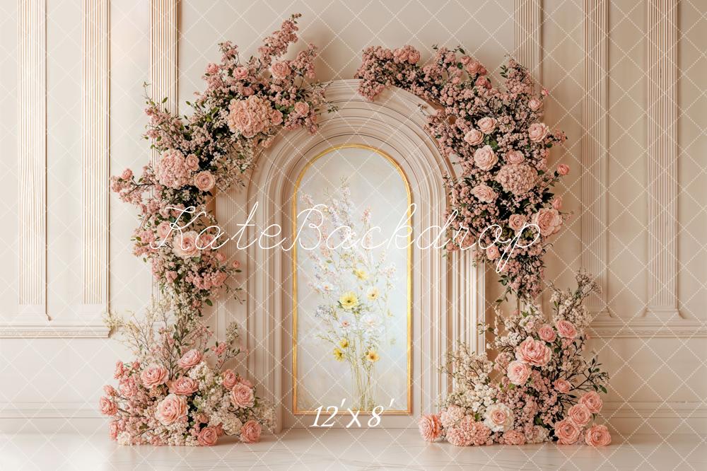 Kate Arch Floral Backdrop Designed by Chain