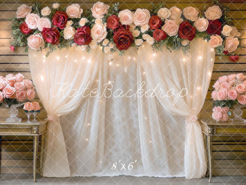 Kate Roses Wedding Backdrop Designed by Mini MakeBelieve - Kate Backdrop AU