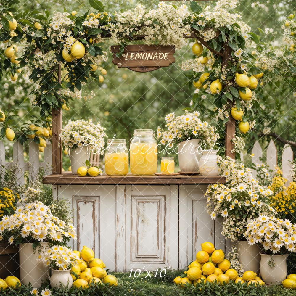 Kate Summer Lemonade Stand Backdrop Designed by Emetselch
