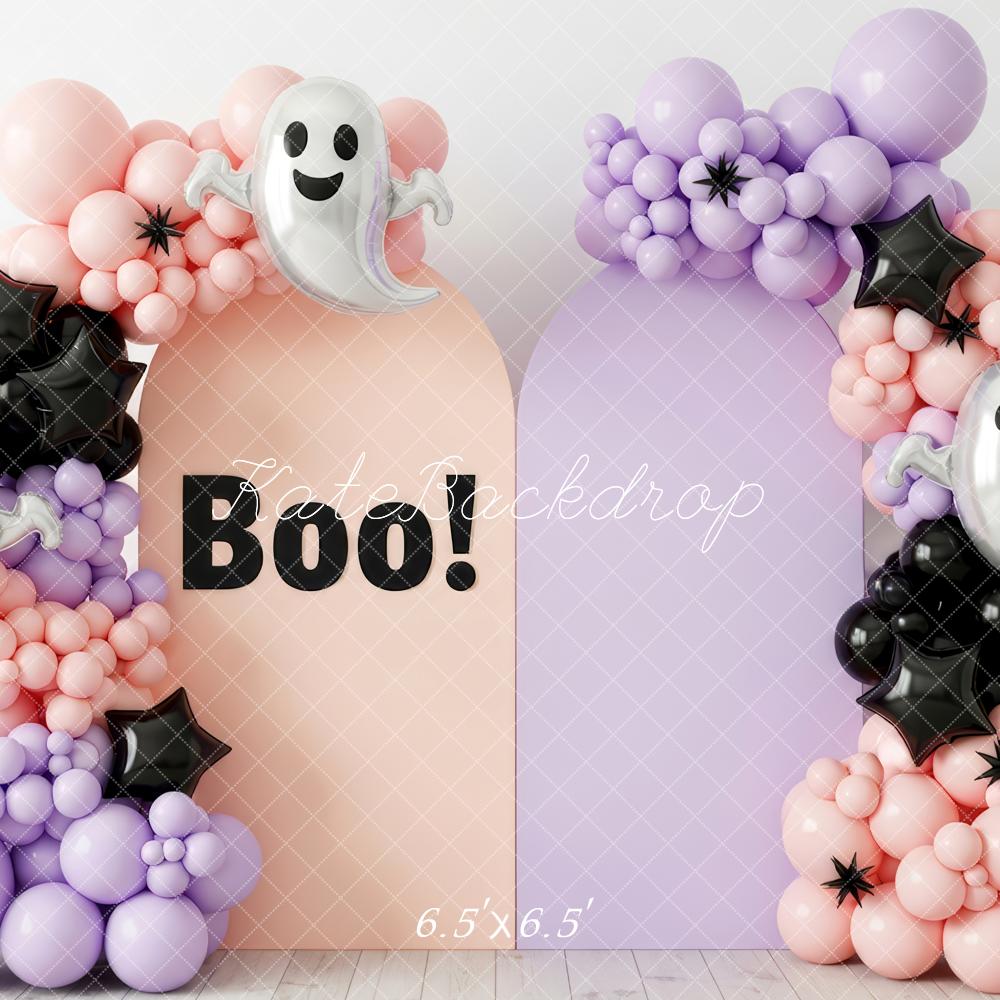Kate Halloween Ghost Boo Party Arch Backdrop Designed by Patty Roberts