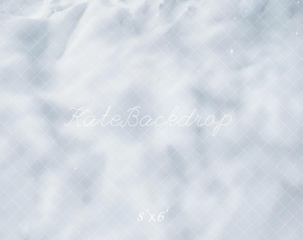 Kate Winter Snowy Ground Fleece Backdrop Designed by Kate Image - Kate Backdrop AU