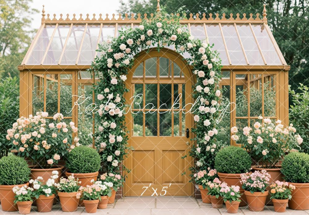 Kate Spring Greenhouse Backdrop Designed by Patty Roberts