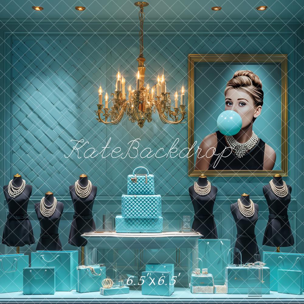 Kate Jewellery Chandelier Portrait Backdrop Designed by Ashley Paul