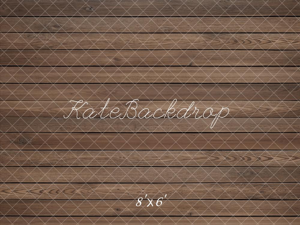 Kate Wood Plank Texture Brown Backdrop Designed by GQ - Kate Backdrop AU