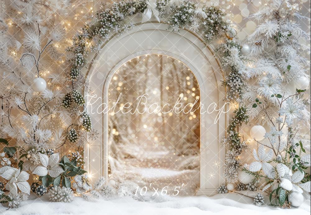Kate Winter Arch Bokeh Backdrop Designed by Emetselch