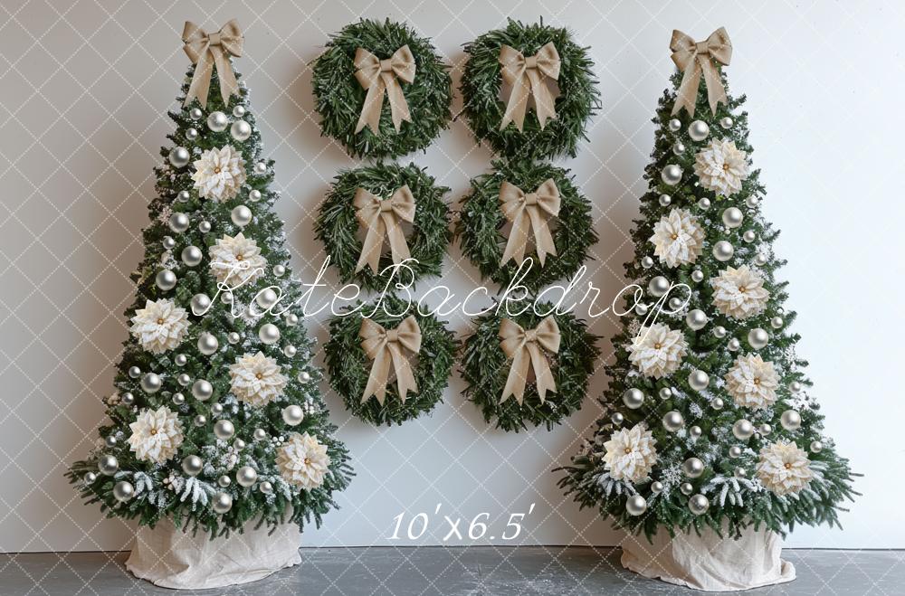 Kate Christmas Trees Backdrop Designed by Mini MakeBelieve - Kate Backdrop AU