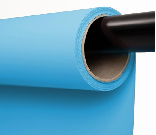Kate Light Blue Seamless Paper Backdrop for Photography - Kate Backdrop AU
