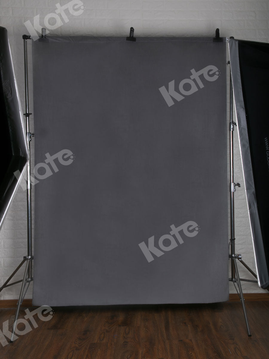 Kate Solid Grey Color Portrait Photography Backdrop(HGCSB)