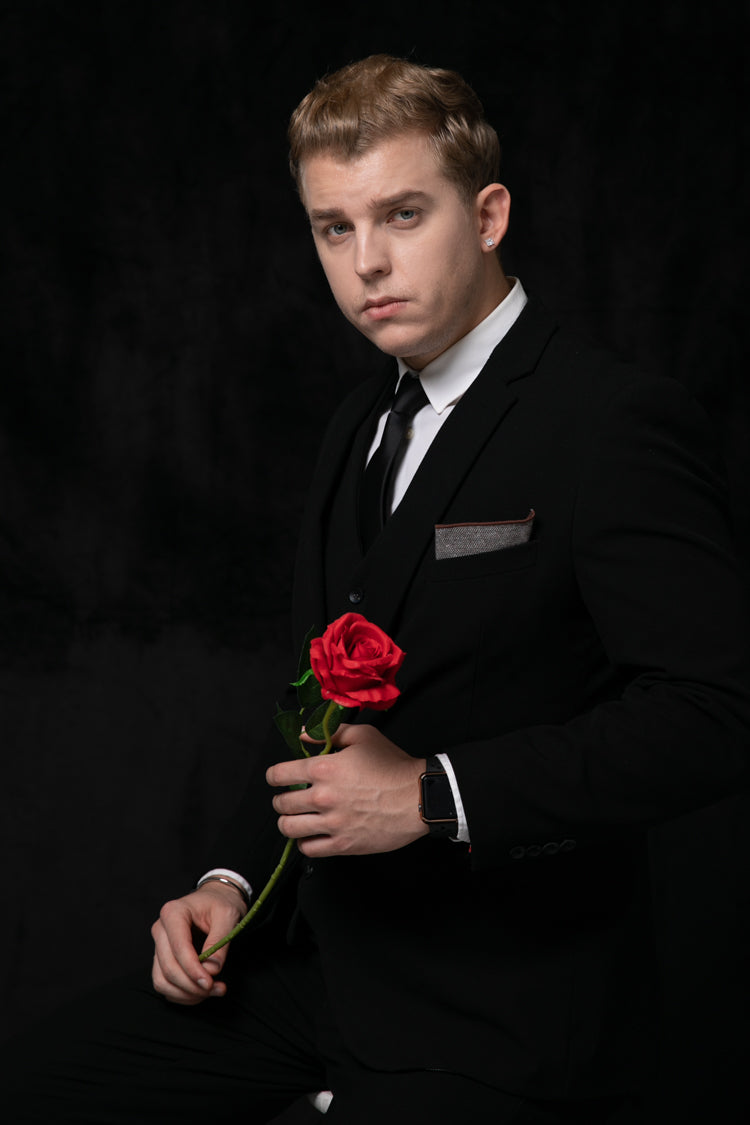 Kate Solid Black Cloth Portrait Photography Backdrop(HGCSB) - Kate Backdrop AU
