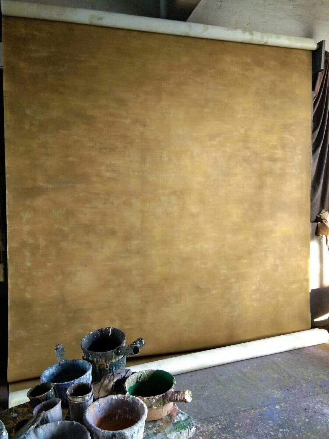 Kate Gold Abstract Texture Spray Painted Backdrop - katebackdrop AU