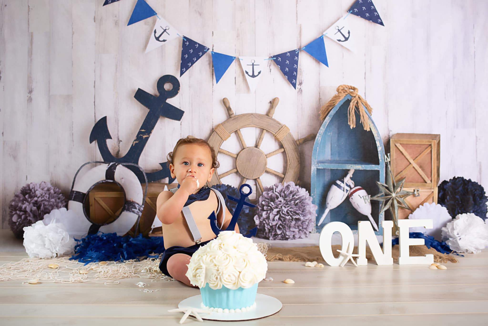 Kate Sailor Backdrop Cake Smah Nautical Designed By Mandy Ringe Photography - Kate Backdrop AU