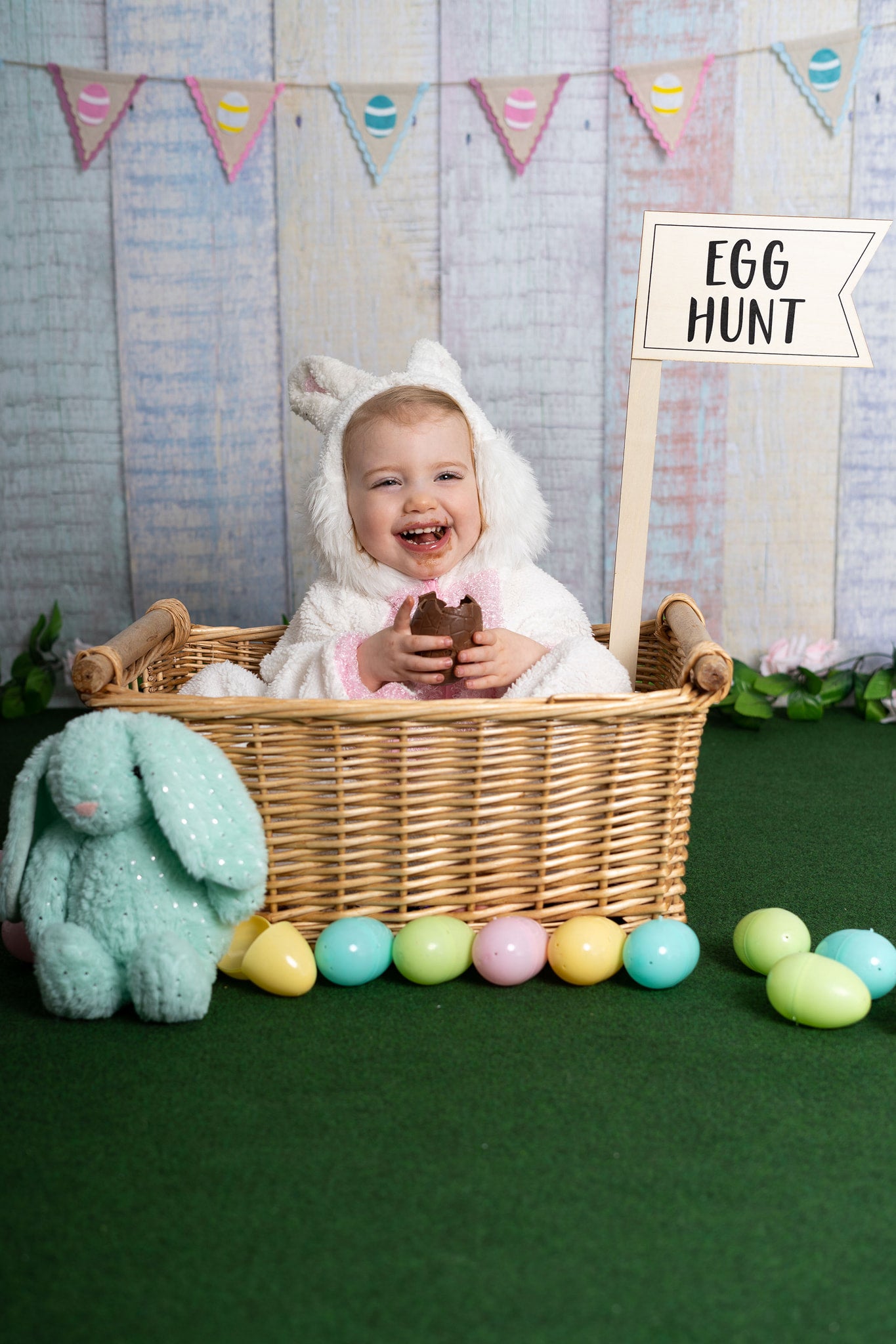 Kate Easter Colorful Wood Backdrop Photography - Kate Backdrop AU