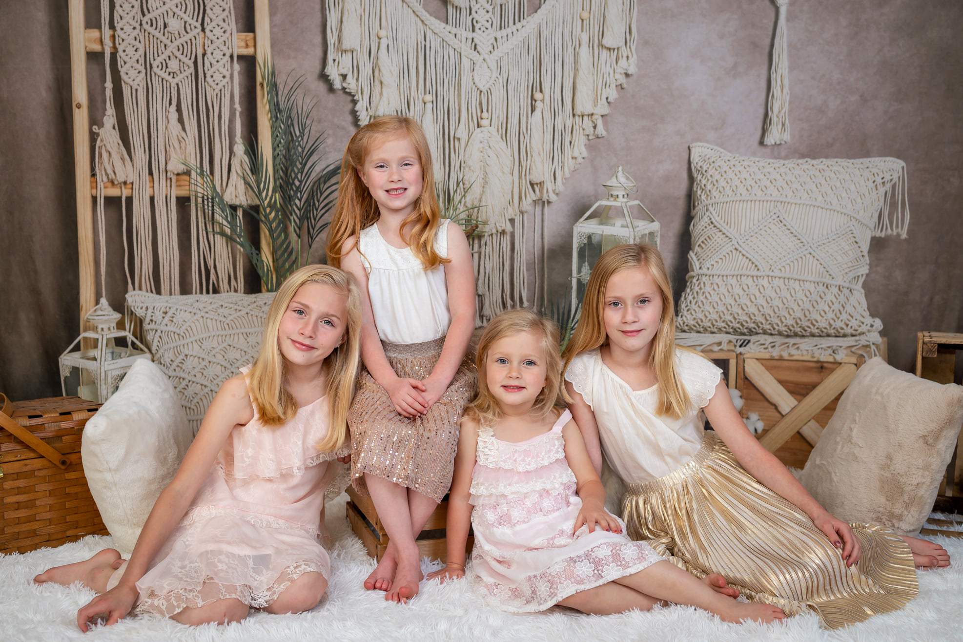 Kate Boho Pillows Backdrop Designed by Emetselch - Kate Backdrop AU