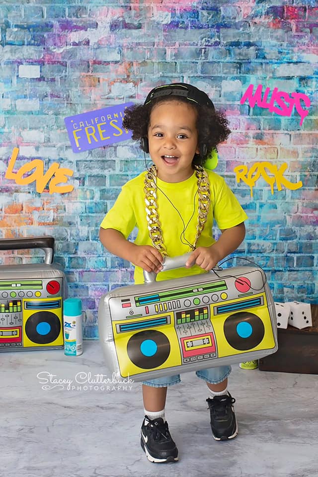 Kate Brick Wall Photography Backdrops Colorful Painting Graffiti Backdrop - Kate Backdrop AU