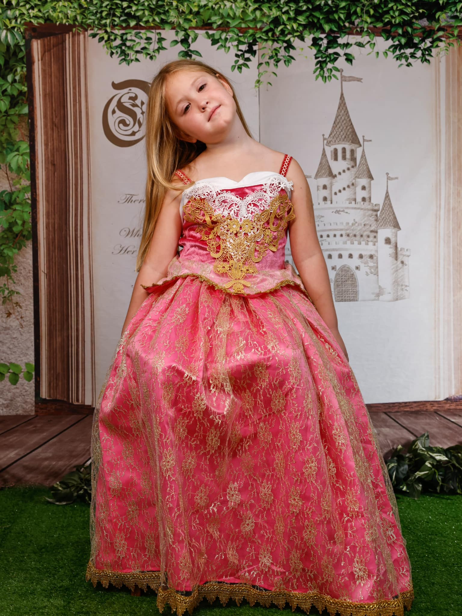 Kate Fairy Tale Backdrop Castle Book Story Designed By JS Photography