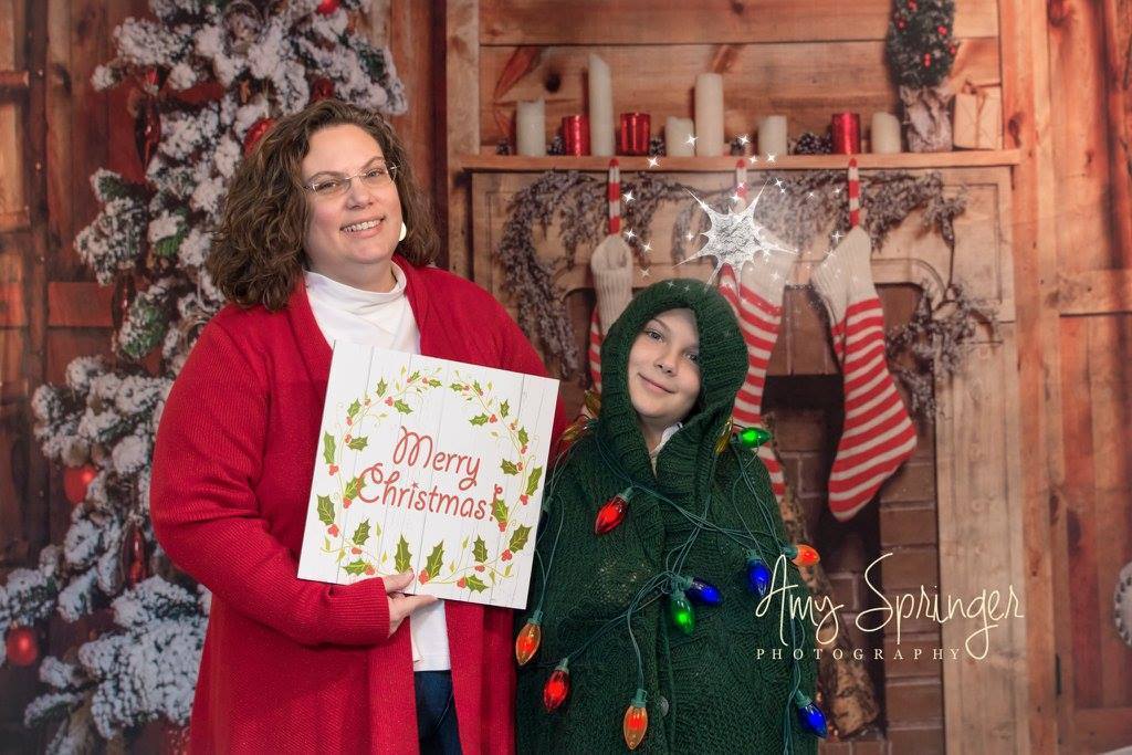 Kate Christmas Backdrop Photo Background Studio Props - Kate Backdrop AU