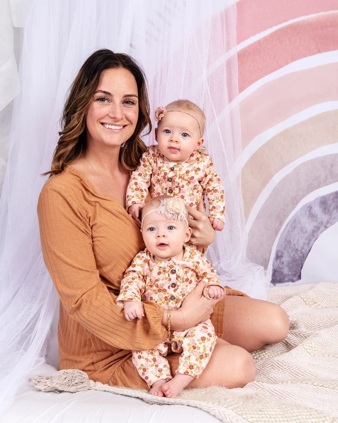 Kate Boho Rainbow Backdrop Designed by Mandy Ringe Photography - Kate Backdrop AU