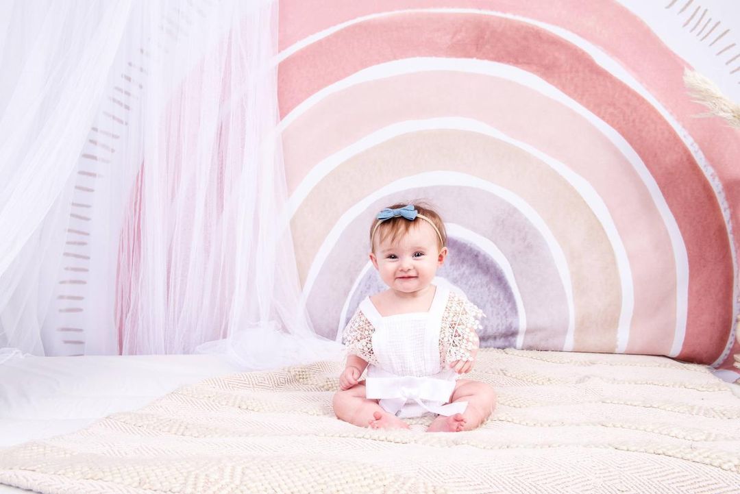 Kate Boho Rainbow Backdrop Designed by Mandy Ringe Photography