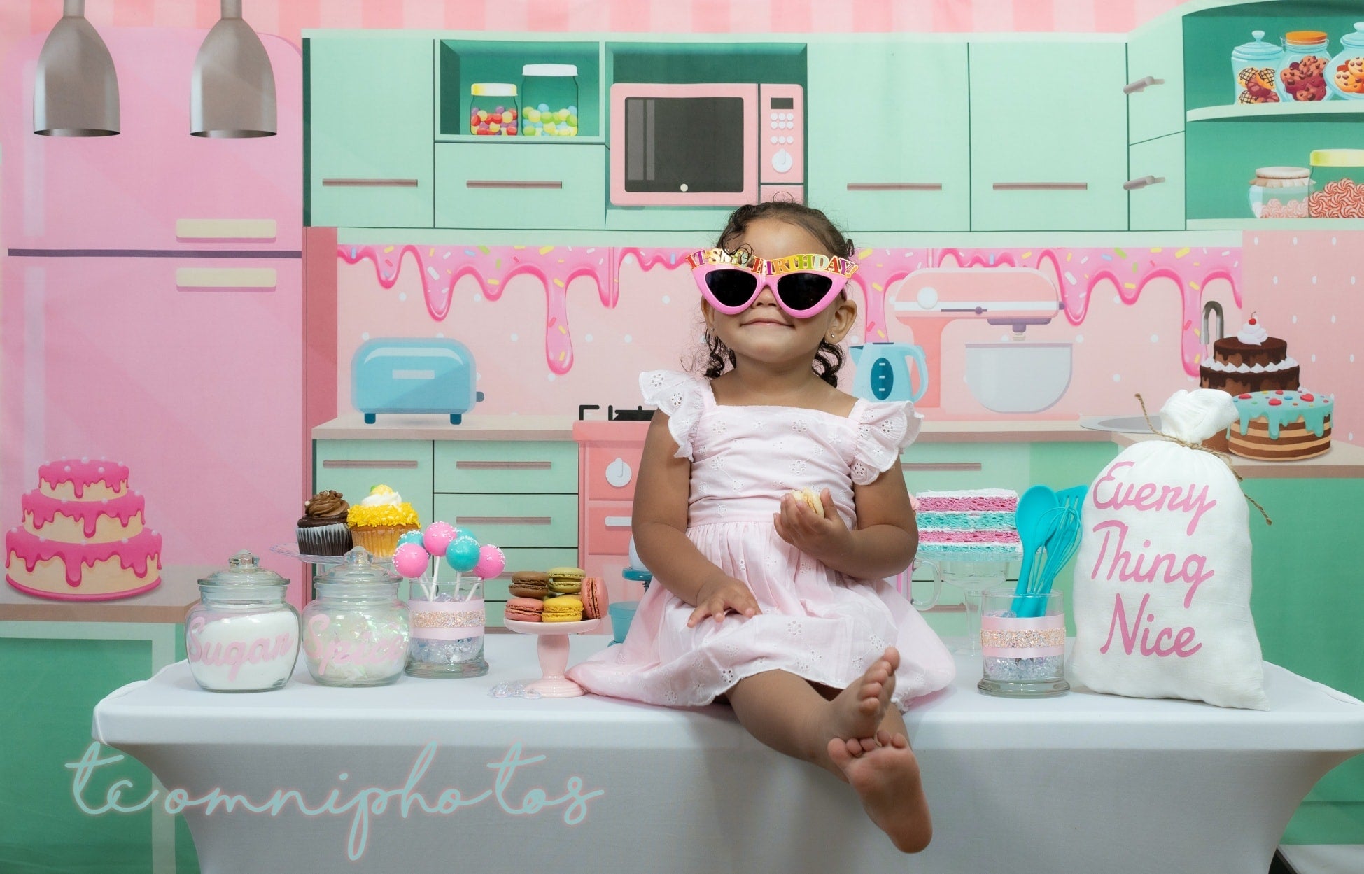 Kate Sweet Cute Kitchen Backdrop Designed by Pentaprisma a Creative Group - Kate Backdrop AU