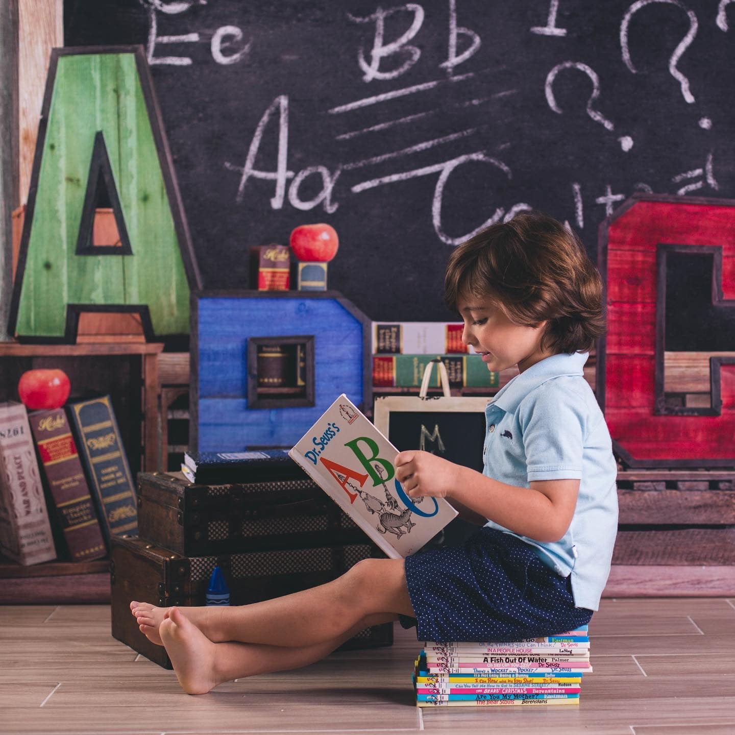 Kate Children Back to School Backdrop Designed by Emetselch - Kate Backdrop AU