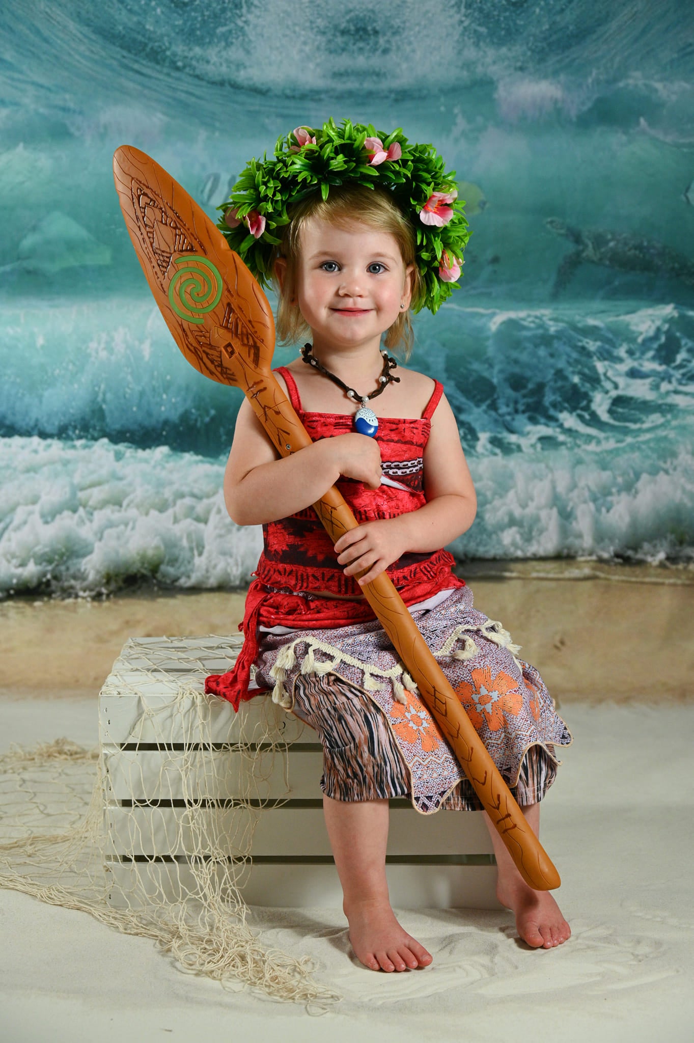 Kate Summer Beach Waves Backdrop Designed by Rosabell Photography