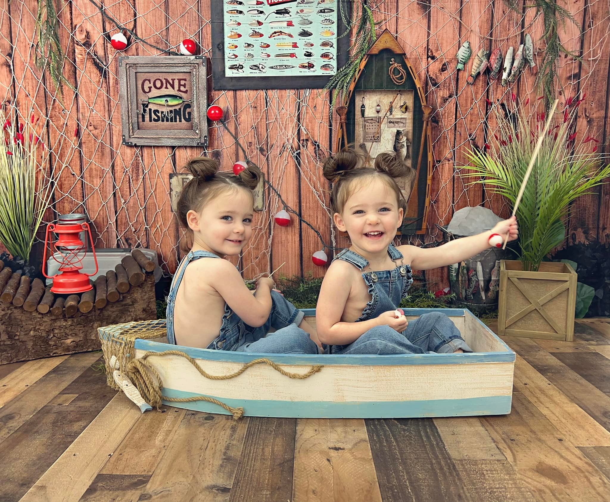 Kate Fishing Expeditions Backdrop - Kate Backdrop AU