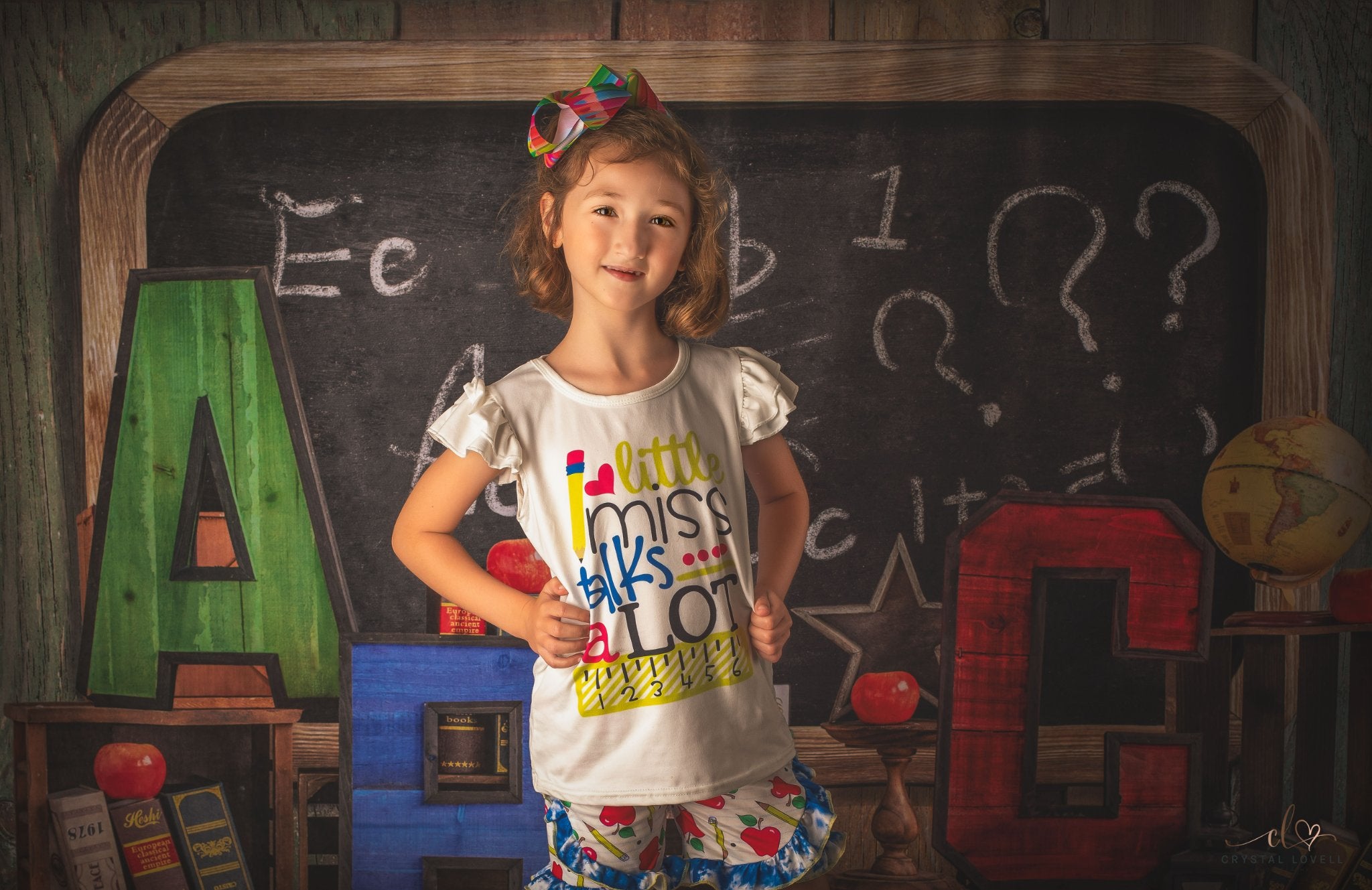 Kate Children Back to School Backdrop Designed by Emetselch - Kate Backdrop AU