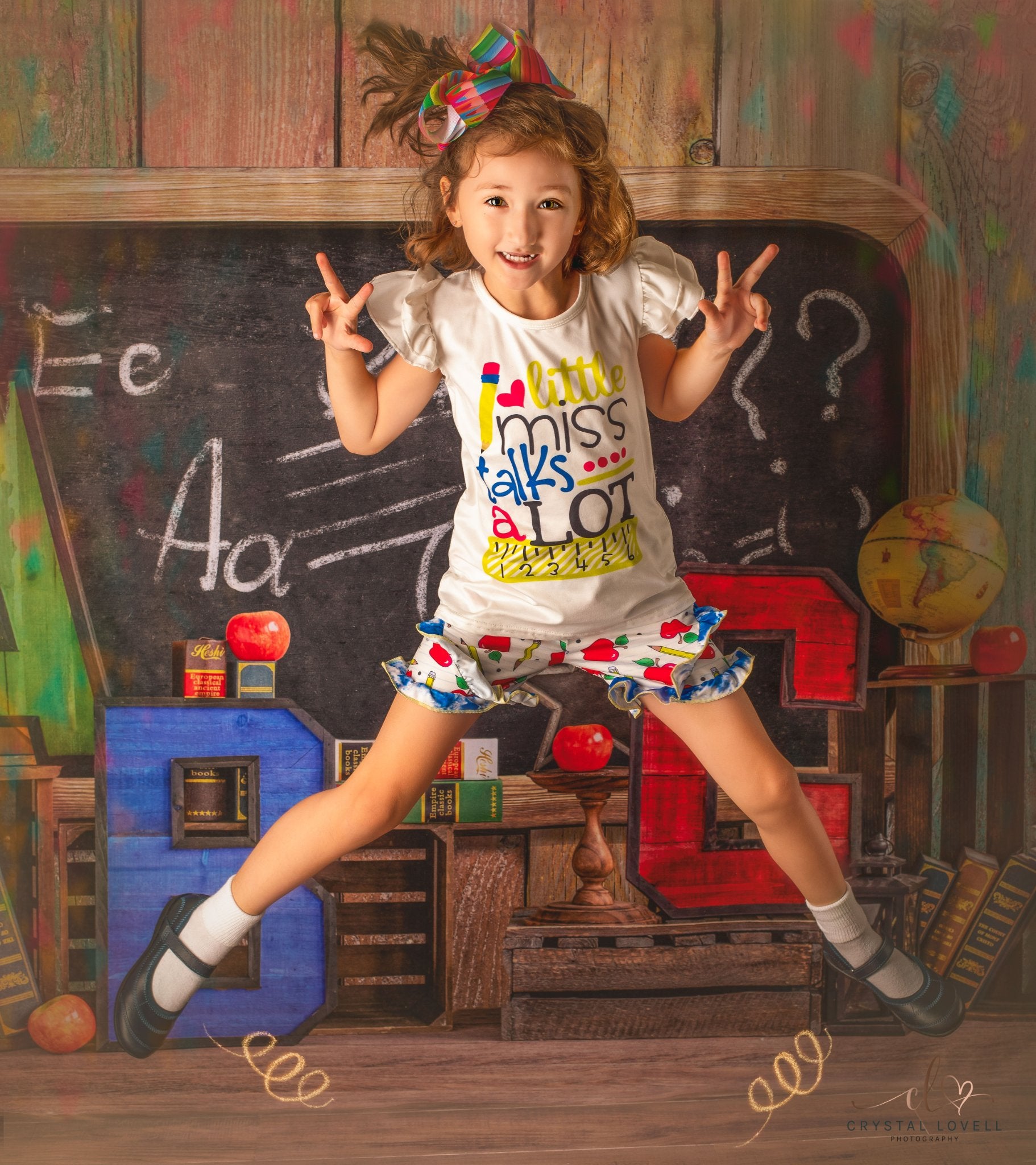 Kate Children Back to School Backdrop Designed by Emetselch - Kate Backdrop AU
