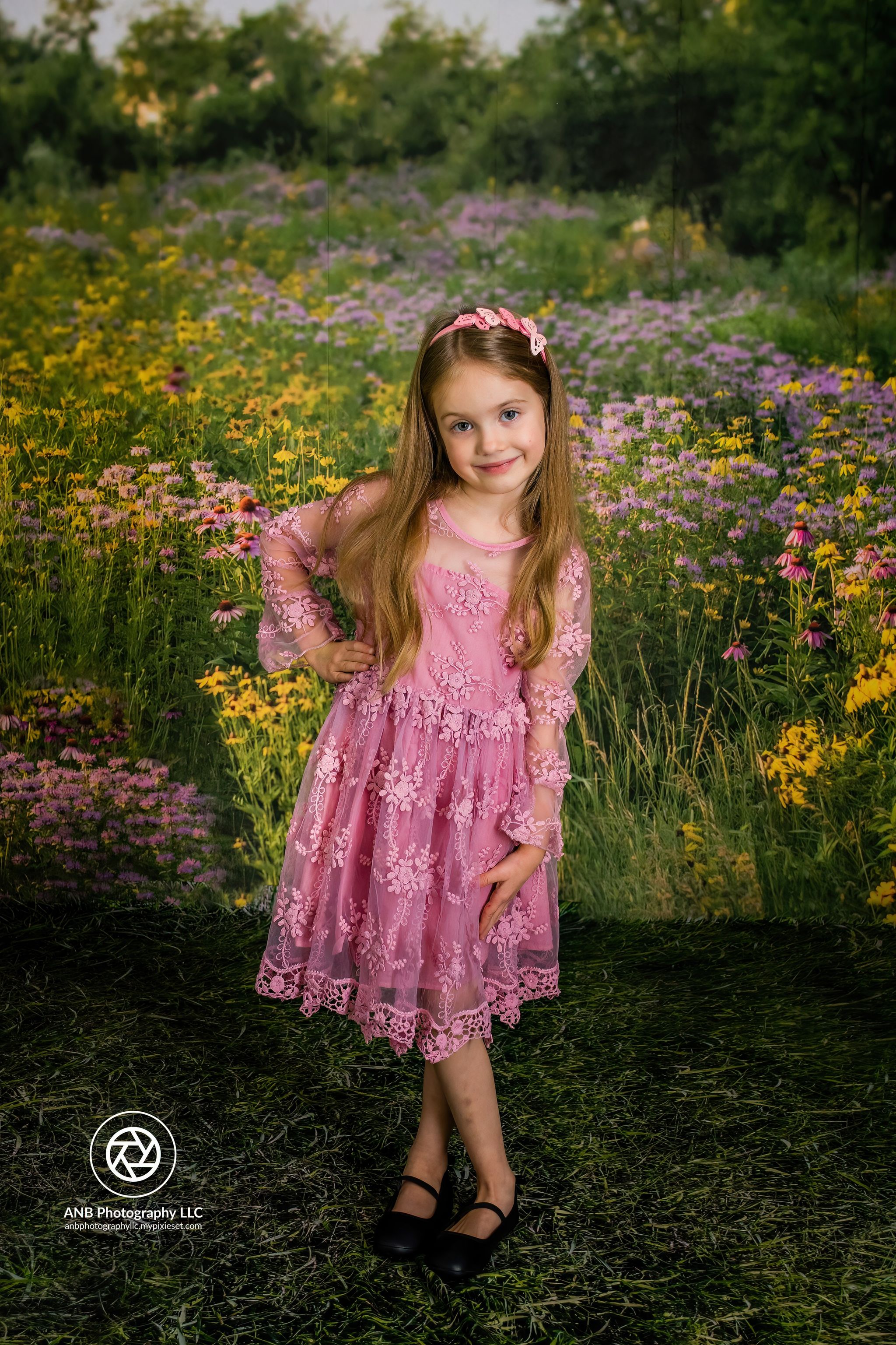 Kate Summer Wildflower Field Backdrop Designed by Mandy Ringe Photography - Kate Backdrop AU