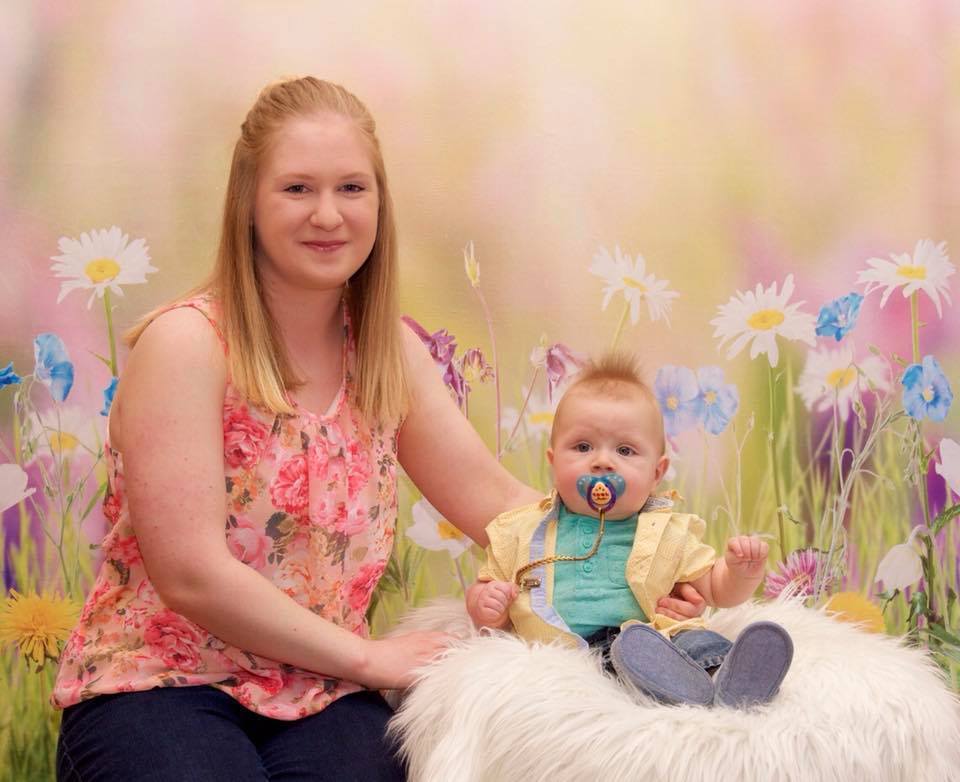 Kate Spring Natural Scenic Easter Colorful Flowers Photography Backdrop - Kate Backdrop AU
