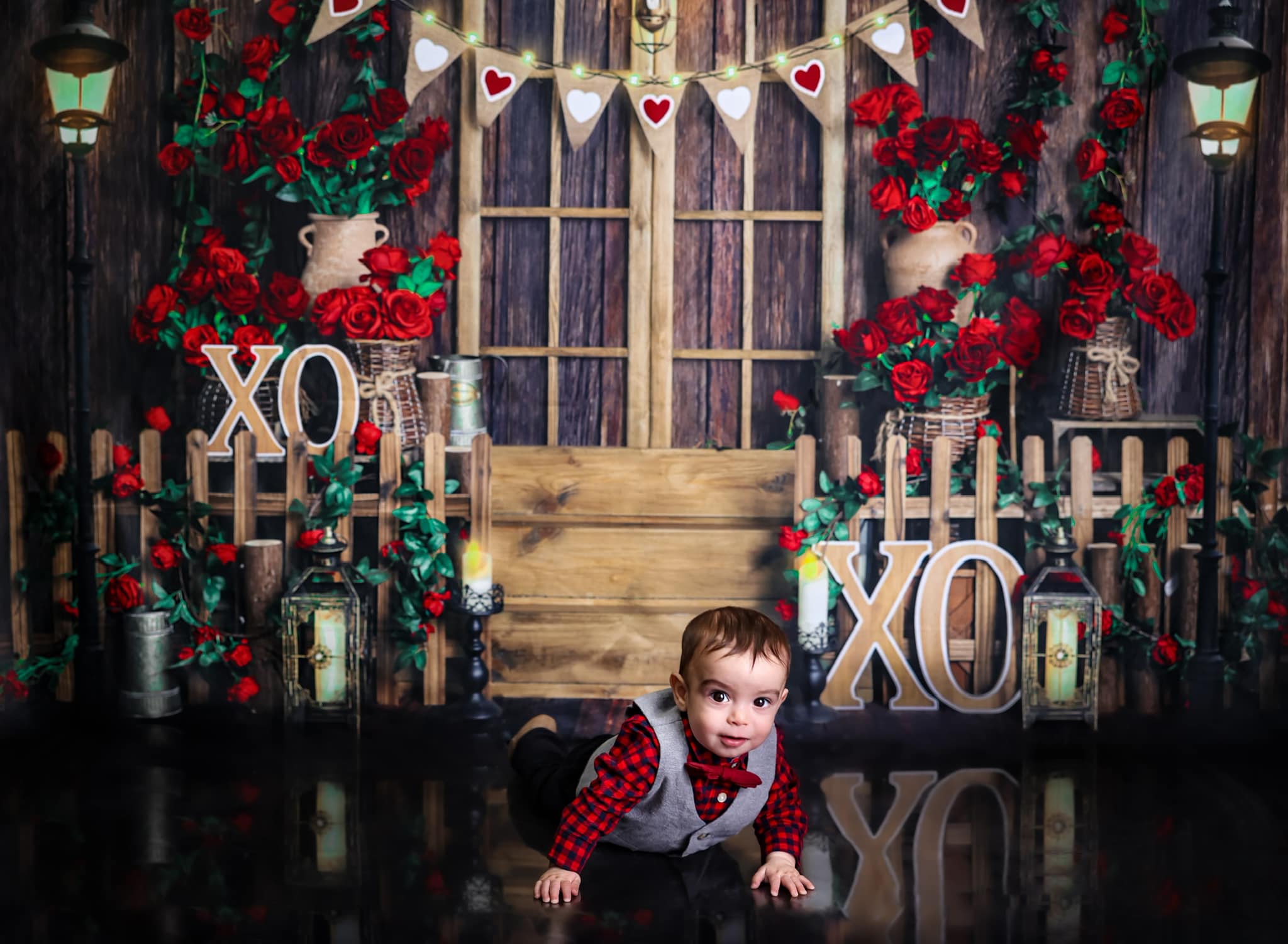 Kate Valentine's day Backdrop Rose Manor Board Designed by Emetselch - Kate Backdrop AU
