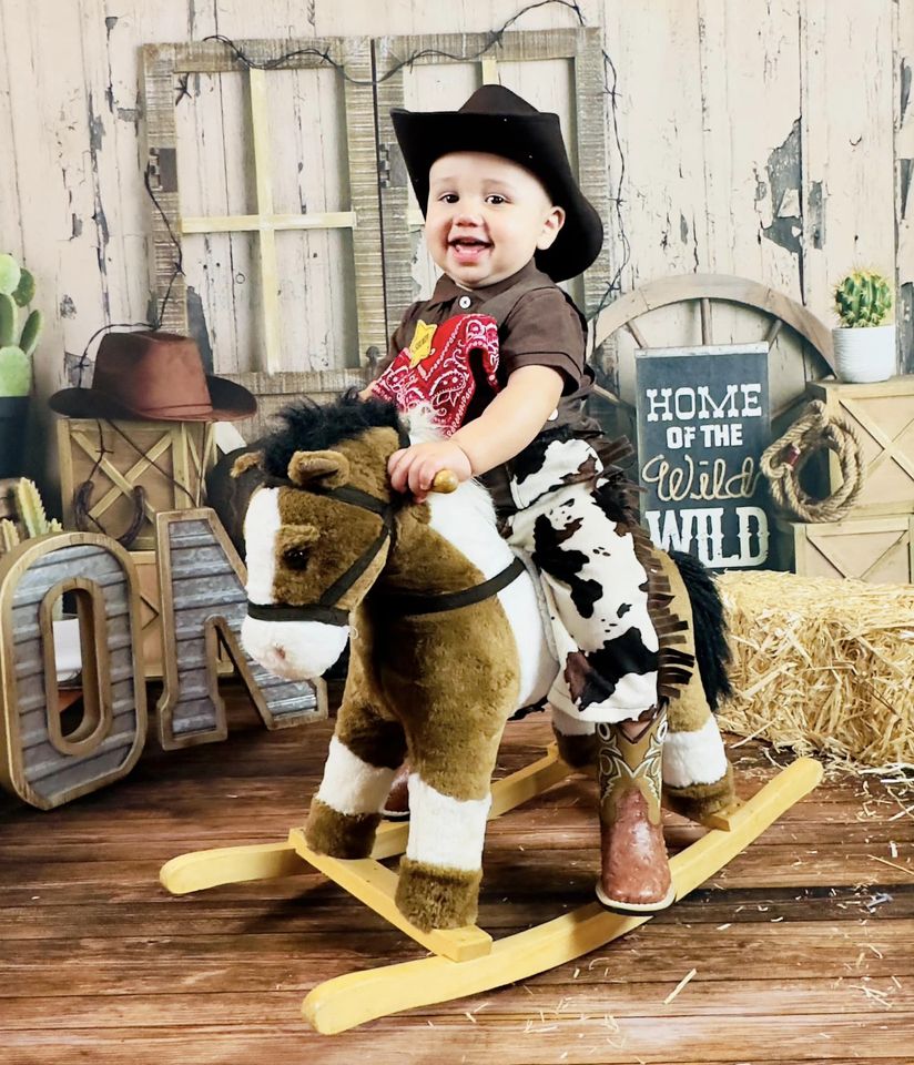 Kate Wild West Birthday Backdrop Designed by Mandy Ringe Photography - Kate Backdrop AU
