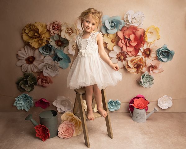 Kate 3D  Wall flowers backdrop for Photography Designed by Melissa King - Kate Backdrop AU