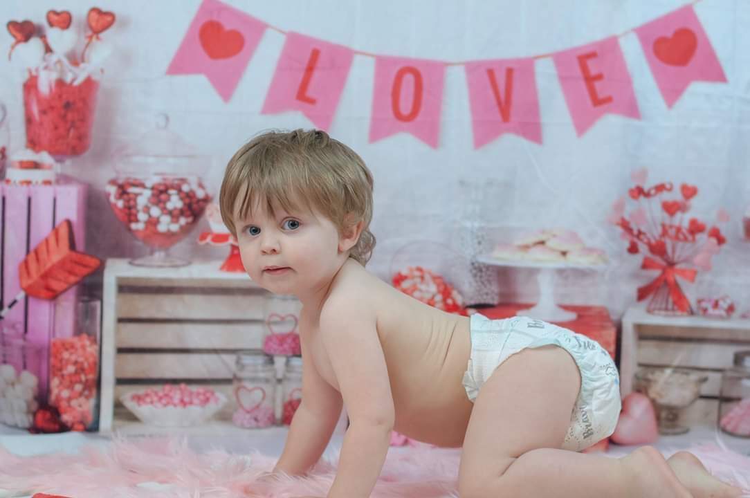 Kate Valentine Sweet Shoppe Backdrop designed by Arica Kirby - Kate Backdrop AU