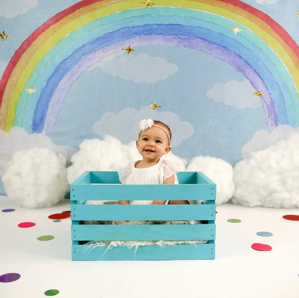 Kate Rainbow clouds and dreams Backdrop Children - Kate Backdrop AU