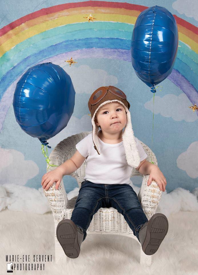 Kate Rainbow clouds and dreams Backdrop Children - Kate Backdrop AU