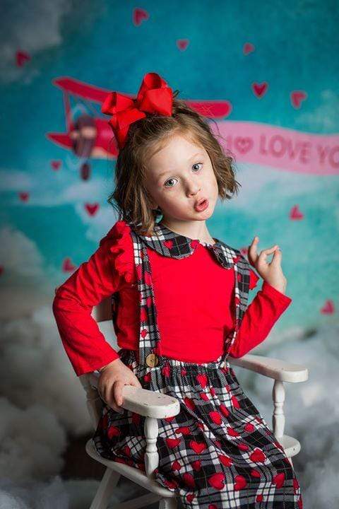 Kate Sky Love Plane Backdrop for Valentines designed by Jerry_Sina - Kate Backdrop AU