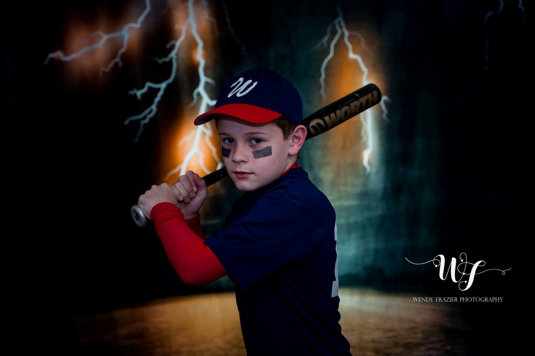 Kate Dark Sky Road Backdrop for Sports Photography designed by Jerry_Sina
