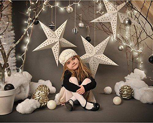 Katebackdrop£ºKate Children Grey Star Photography Backdrops for Christmas photos deco