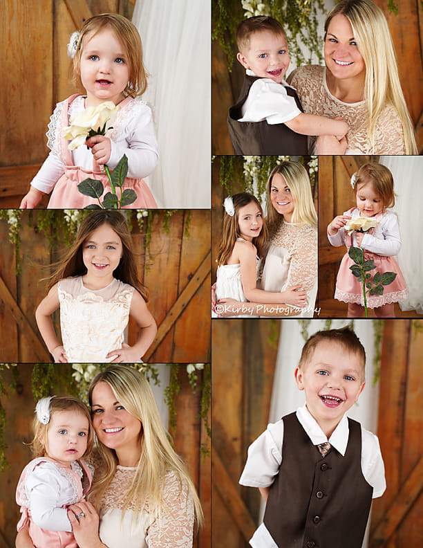 Kate Enchanted Cottage Spring Floral Doors Backdrop designed by Arica Kirby - Kate Backdrop AU