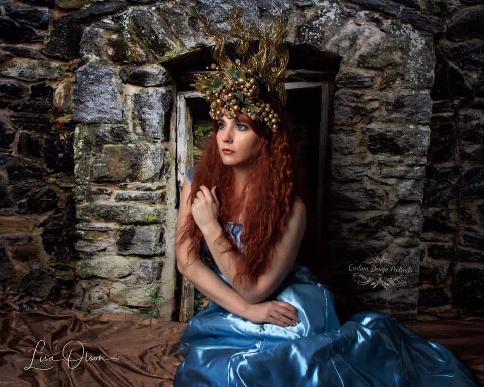 Kate Medievil Rock Doorway Backdrop designed by Arica Kirby - Kate Backdrop AU