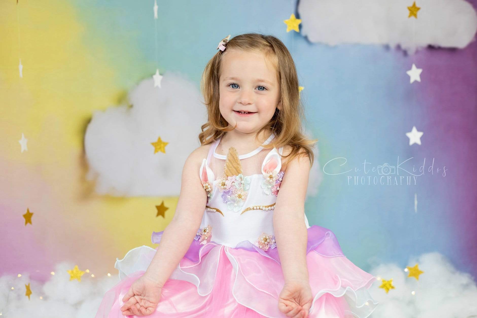 Kate Fantasy Background with Clouds Backdrop for Photography Designed by Megan Leigh Photography - Kate Backdrop AU