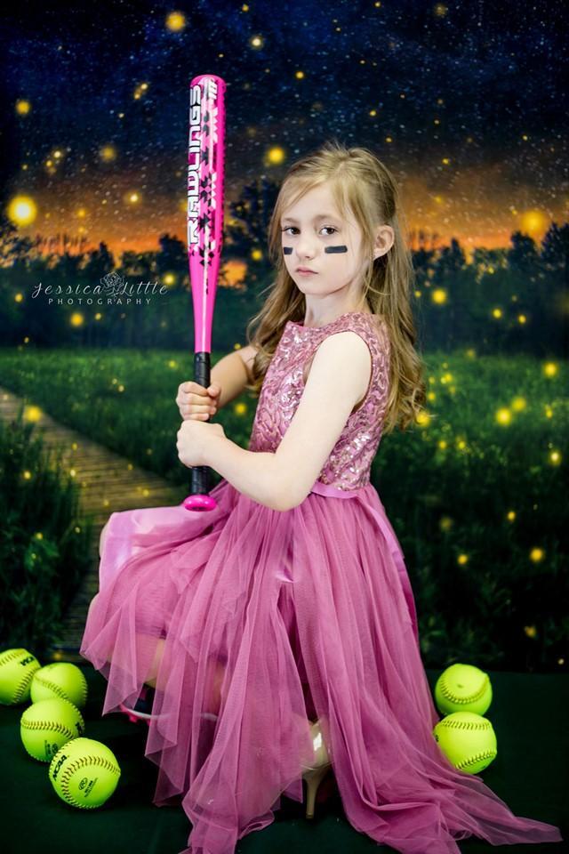 Kate Firefly field Backdrop for Photography Designed by Marina Smith - Kate Backdrop AU