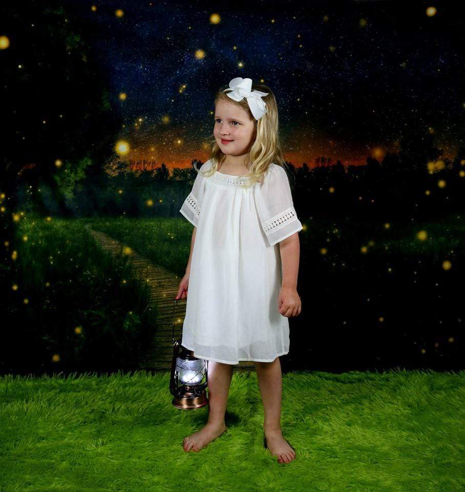 Kate Firefly field Backdrop for Photography Designed by Marina Smith