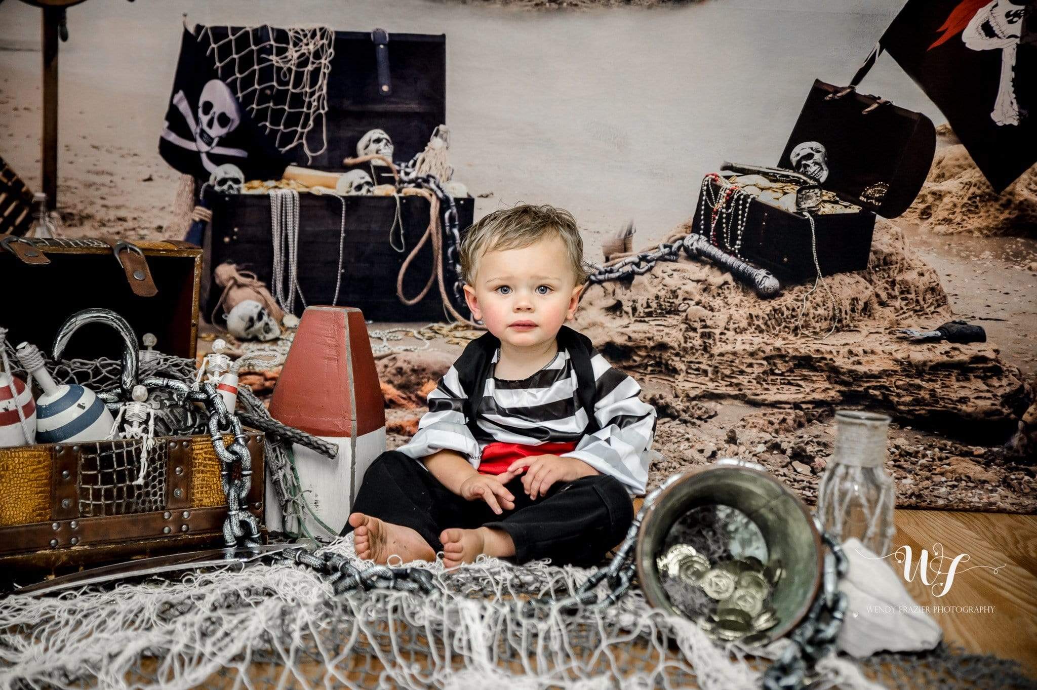 Kate Summer Sea Pirate Backdrop designed by studio gumot