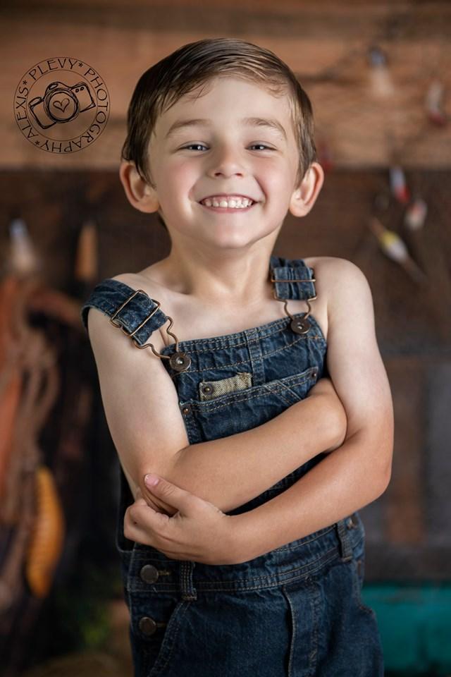 Kate Go Fishing Children Backdrop for Photography Designed By Arica Kirby - Kate Backdrop AU