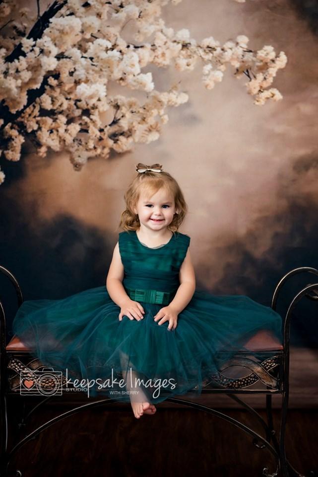 Kate Abstract Background With Flowers Backdrops for Photography - Kate Backdrop AU