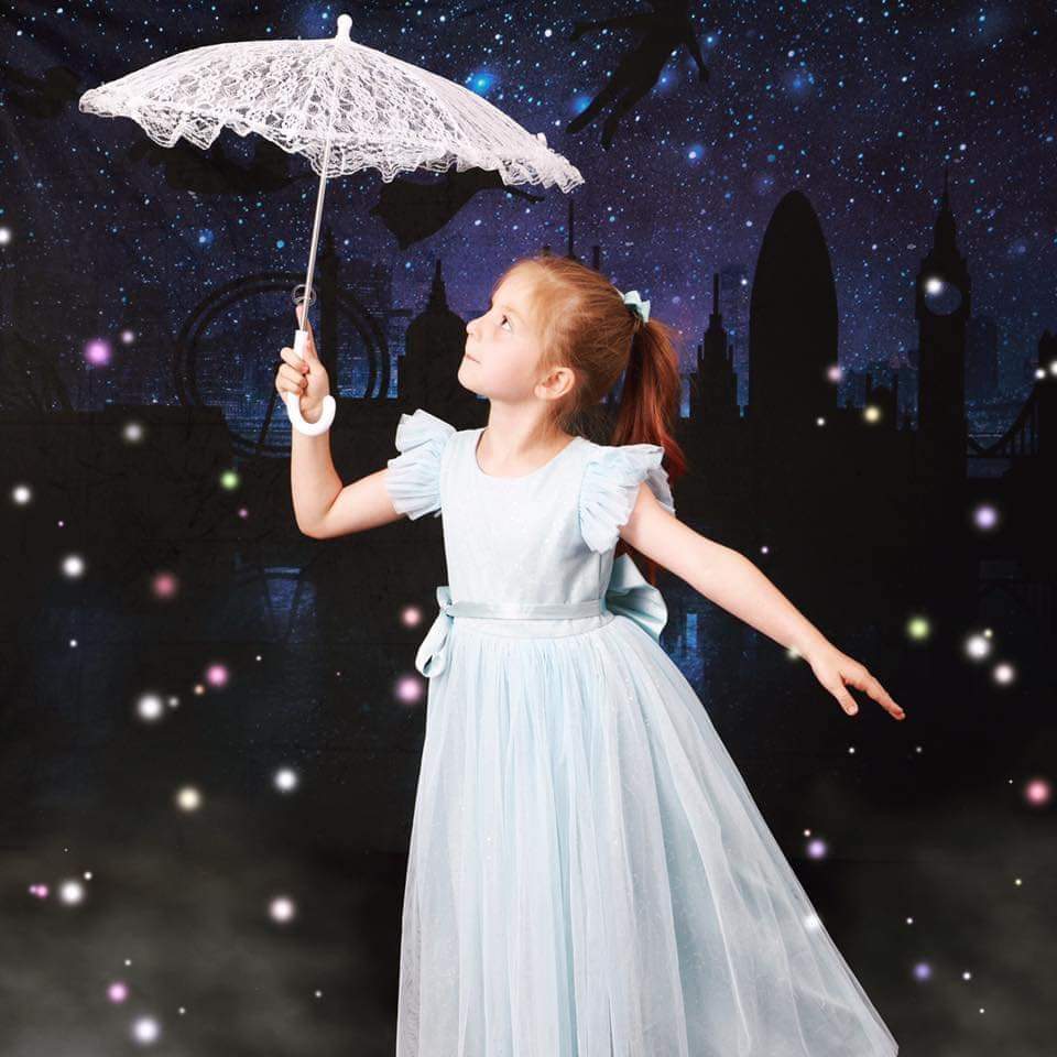 Kate Night Sky Fairystyle Backdrop for Photography Designed By Amanda Moffatt - Kate Backdrop AU