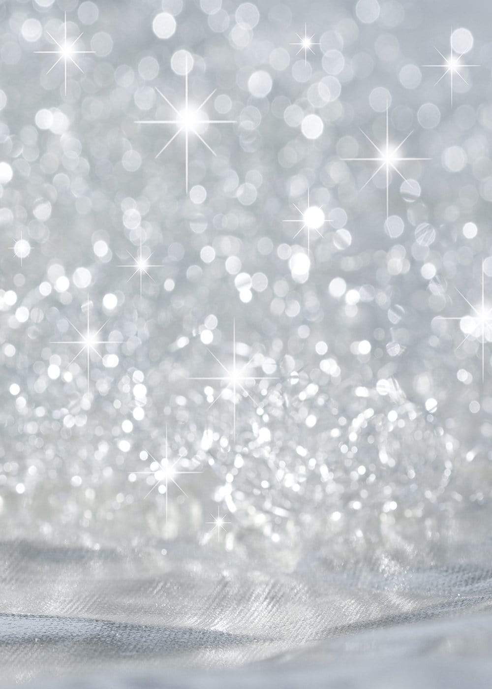 Katebackdrop£ºKate Silver Bokeh Photography Backdrops Glitter Stars Spots