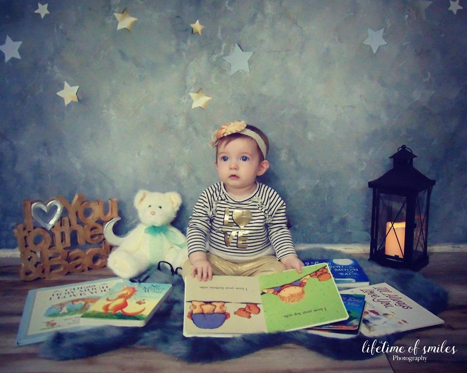 Kate Fine Art with Stars Backdrop Designed By Jerry_Sina - Kate Backdrop AU